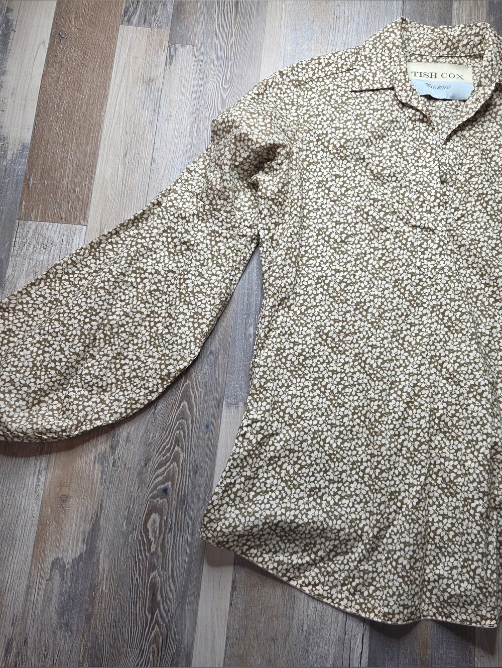 Tish Cox Blouse XXS Quarter Pullover